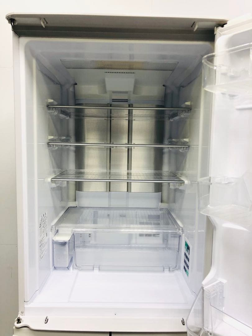 18年製　シャープ　冷蔵庫　5ドア　412L SJ-P411D-H