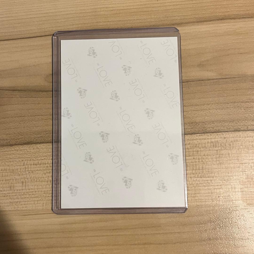 佐々木舞香　直筆　チュウ　イコラブ　コンプ　ラブソングに襲われる　歌唱衣装