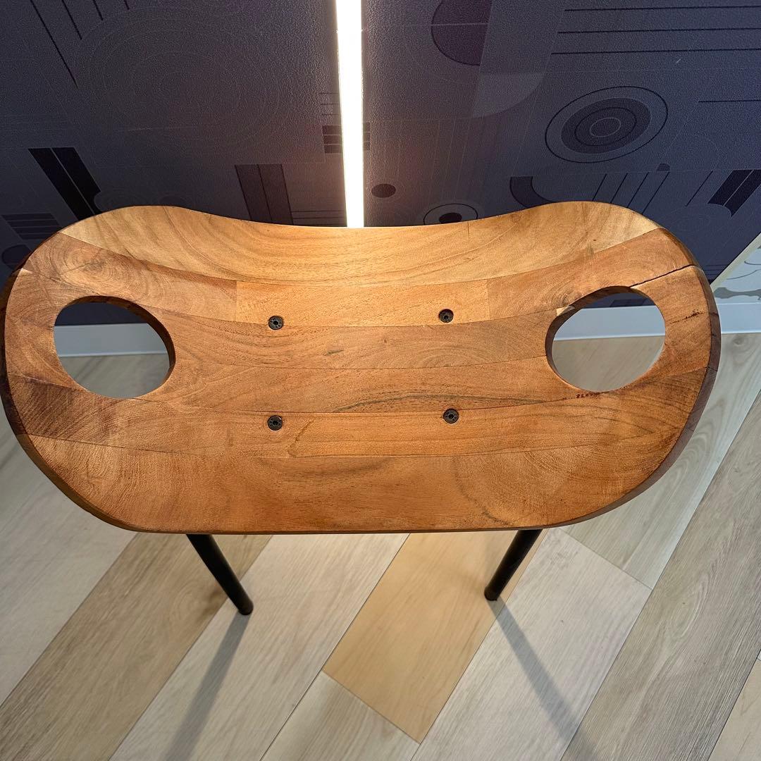 【引き取りお値引き】宮武製作所　木製スツール　天然木