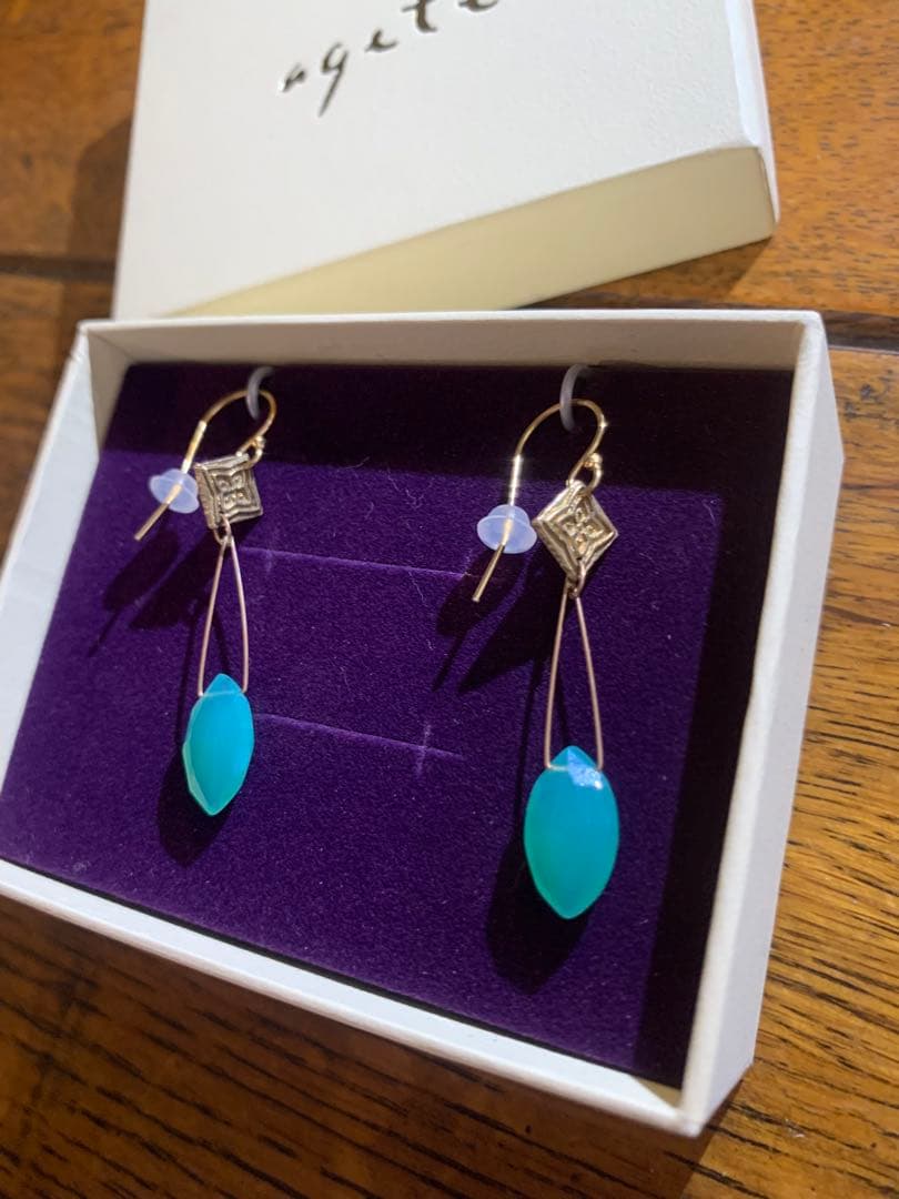 りぃり　agete アガット ピアス　アクセサリー