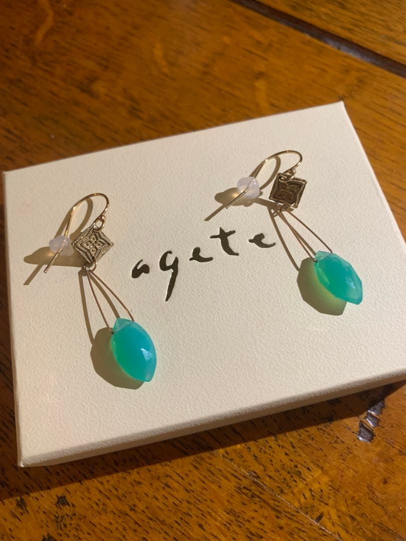 りぃり　agete アガット ピアス　アクセサリー