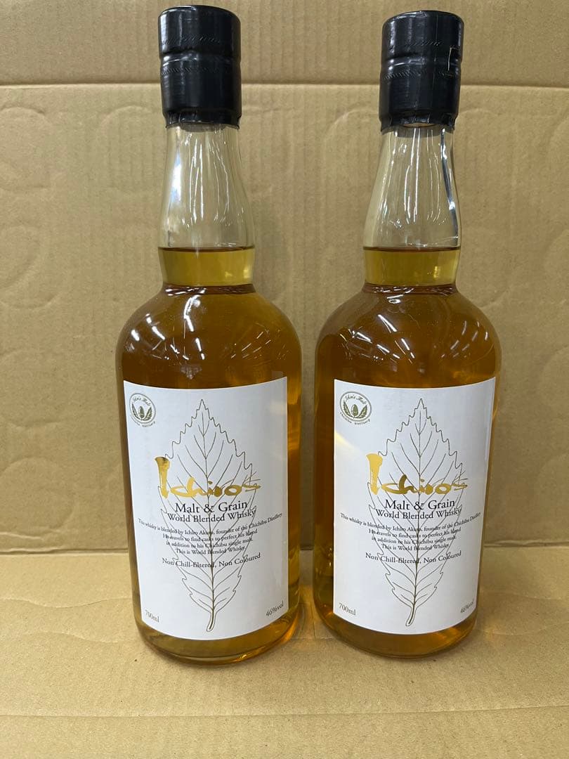 イチローズモルト　ホワイトラベル　モルト＆グレーン　2本セット
