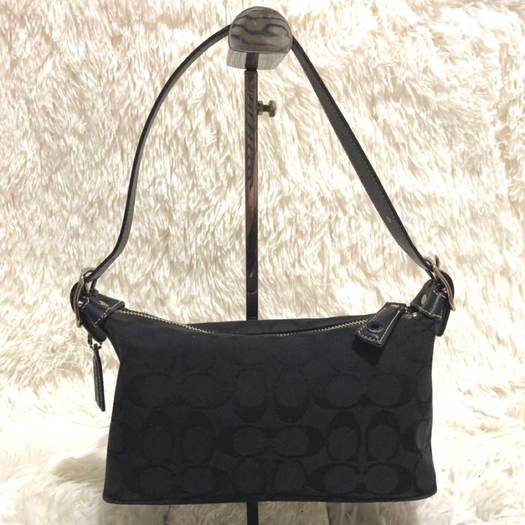 新品同様✨コーチ COACH ワンショルダー ハンドバッグ シグネチャー