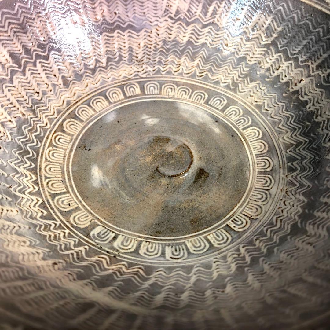 【茶道具】平安竹荘作　三嶋菓子鉢