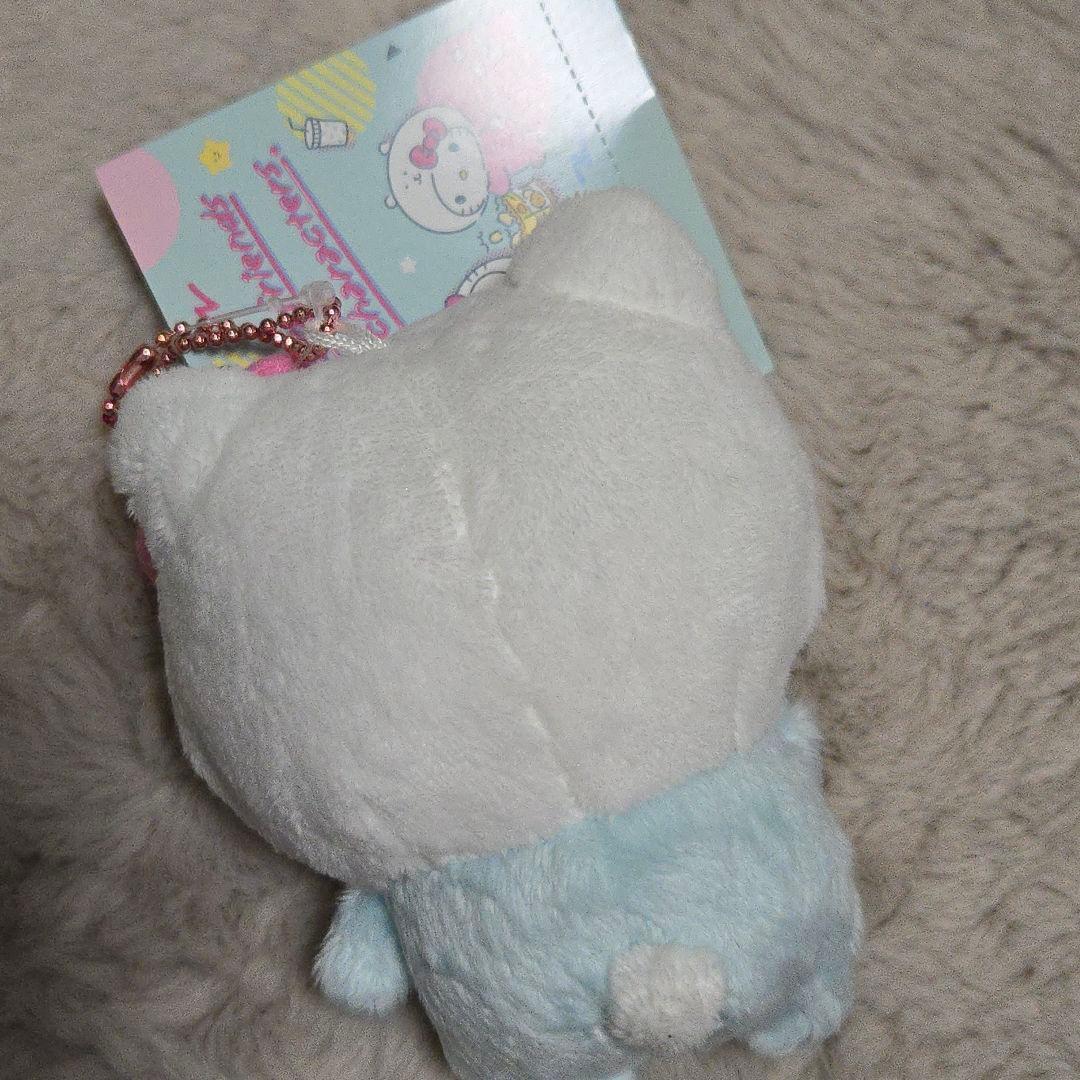 【新品】ナガノフレンズ×サンリオキャラクターズマスコットキーホルダー キティ