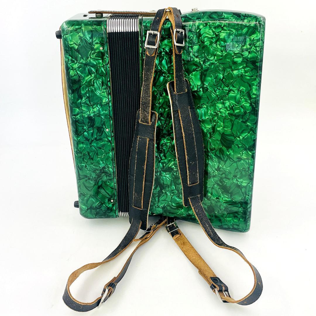 【希少カラー】YAMAHA A-32B ヤマハ アコーディオン グリーン