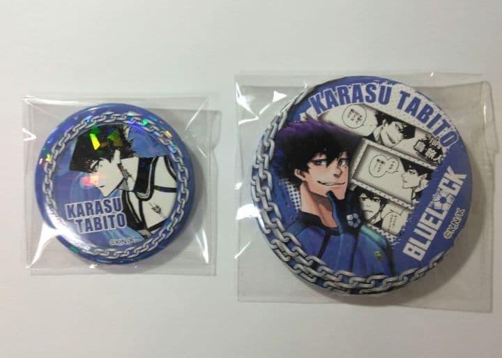 ブルーロック 烏旅人 プリンセスカフェ ホログラム缶バッジ Vol.3
