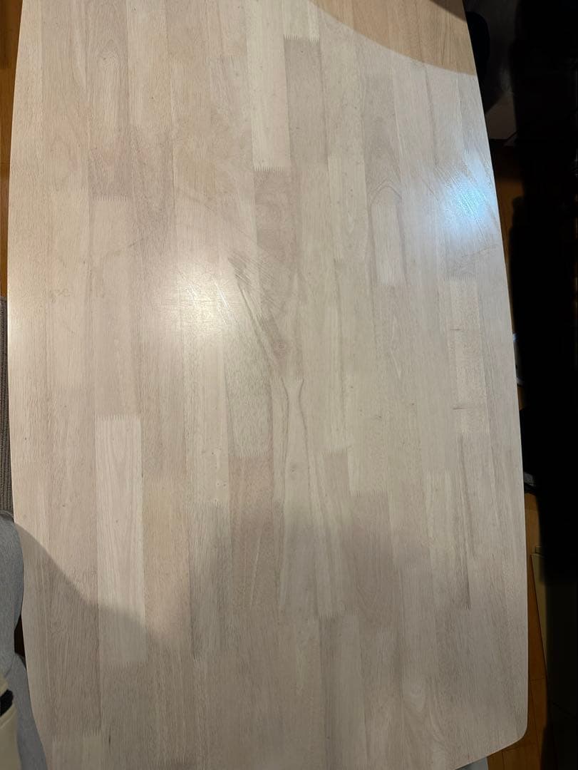 (現地受け取り)ニトリ-リビングダイニングテーブル(リラックスワイド160 WW