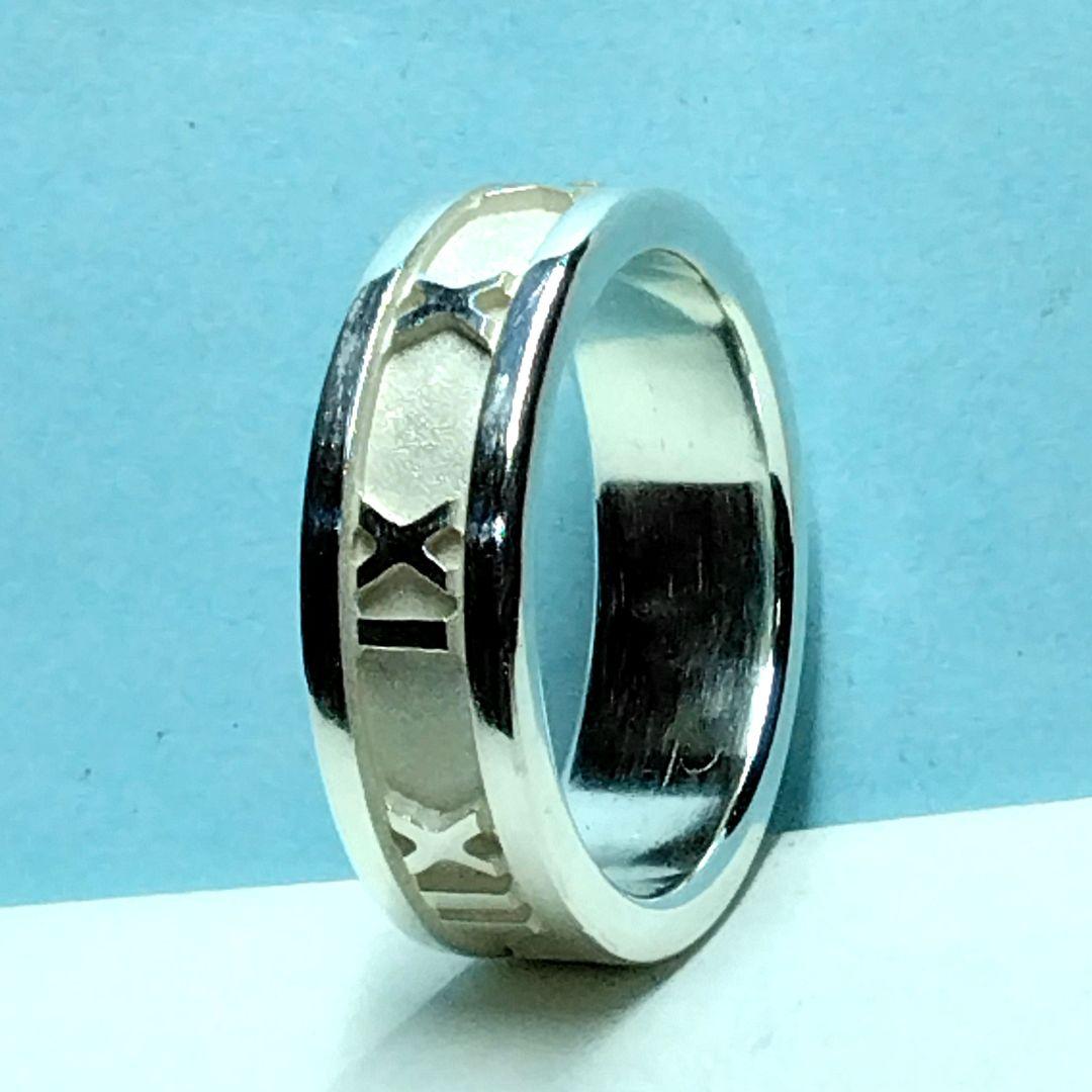 ティファニーアトラスリング 13.5号　新品仕上げ　ほぼ無傷未使用に近い