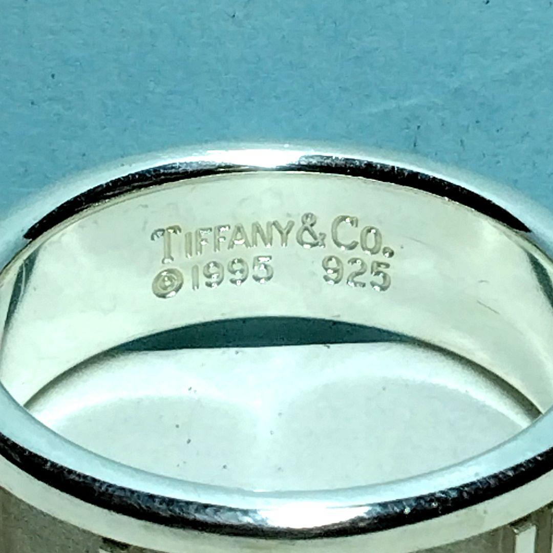 ティファニーアトラスリング 13.5号　新品仕上げ　ほぼ無傷未使用に近い