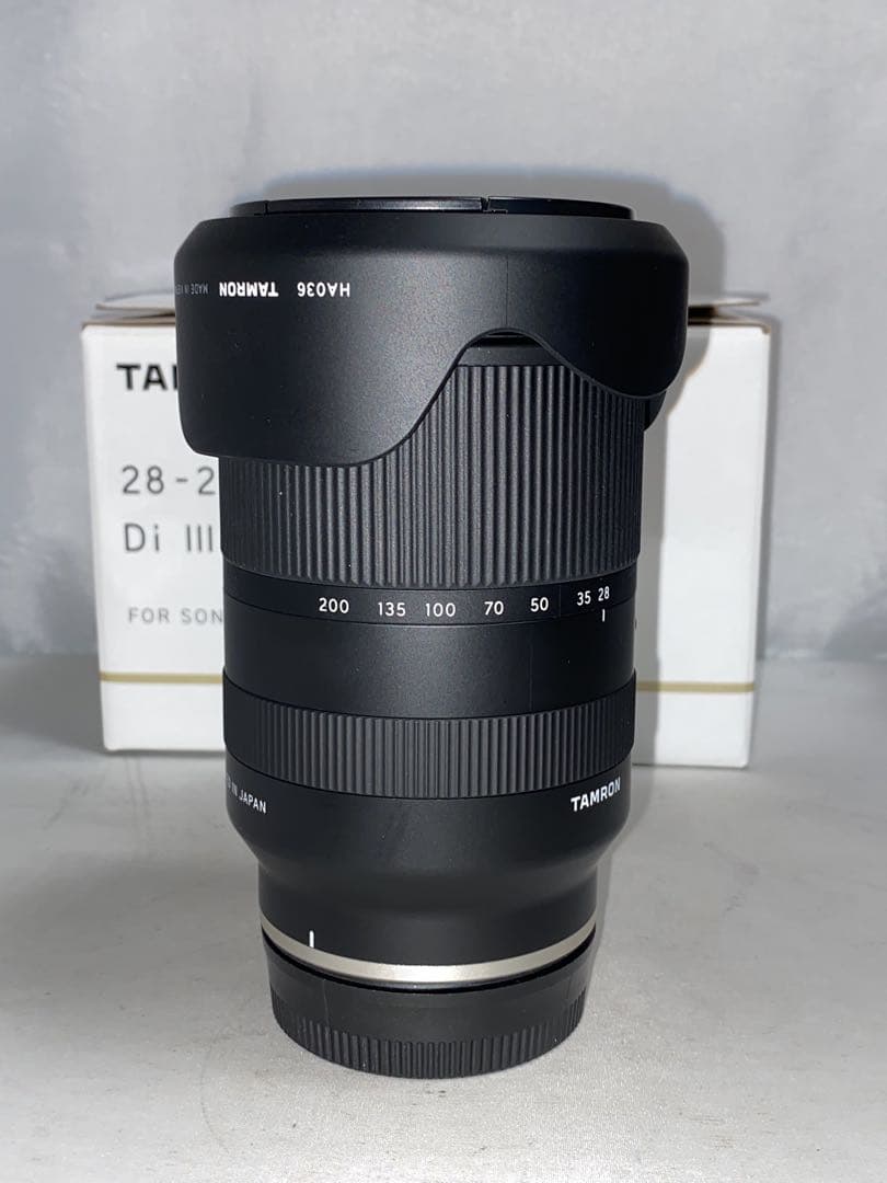 【美品】TAMRON 28-200mm F2.8-5.6 DiⅢ RXD ソニー