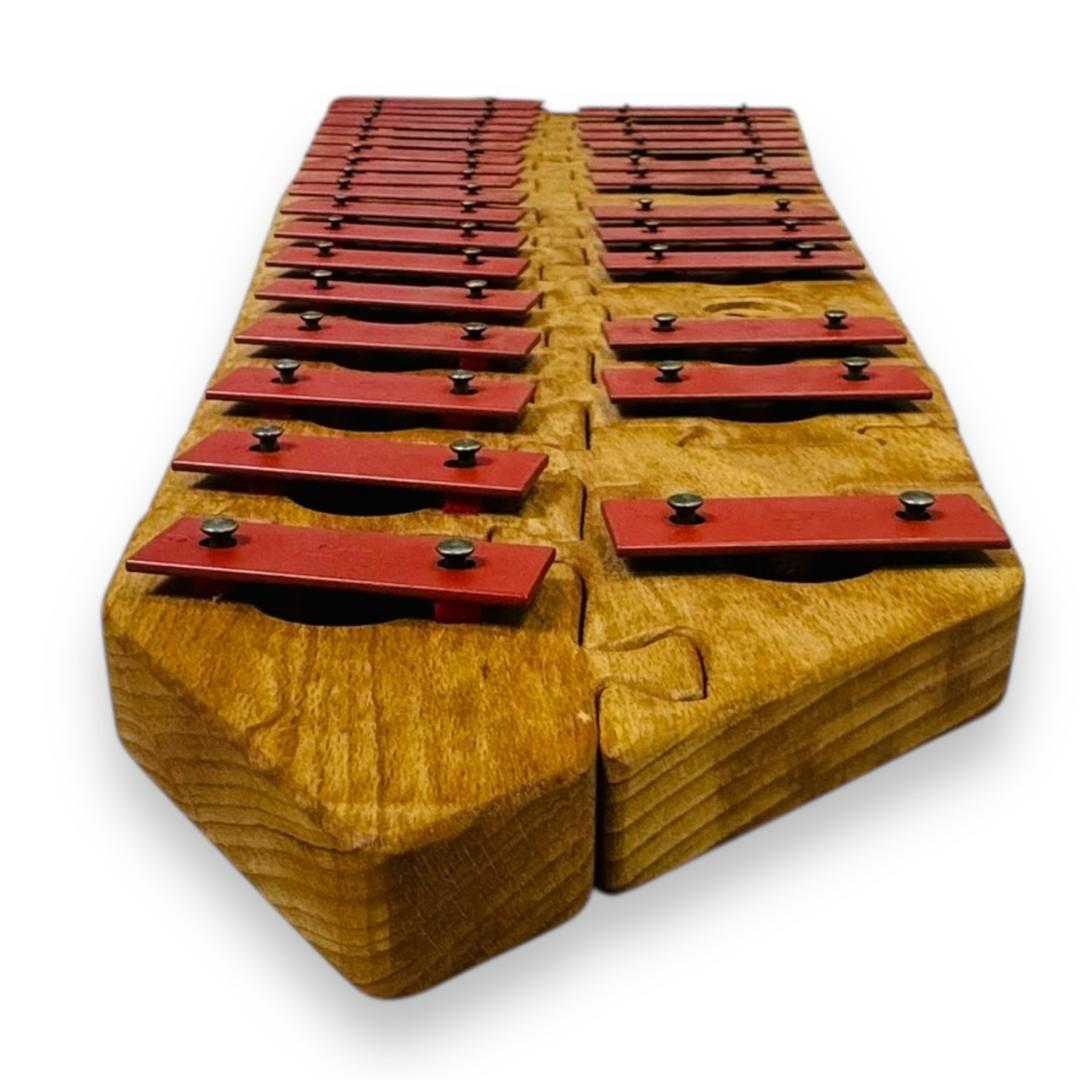 希少 SONOR ゾノア 鉄琴 グロッケン 積み木 パズル 32音