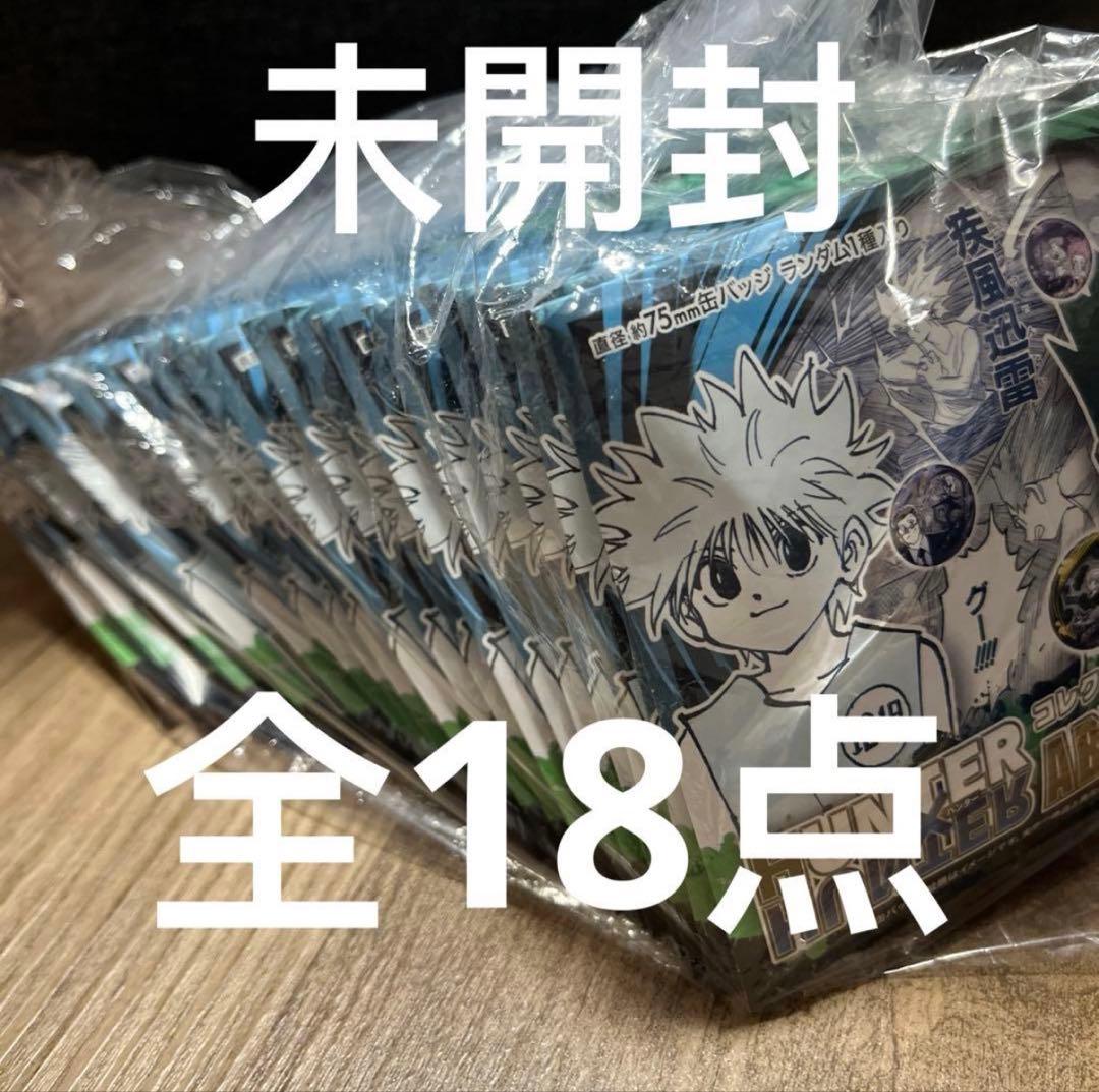 HUNTER HUNTER ABILITIES缶バッジセット