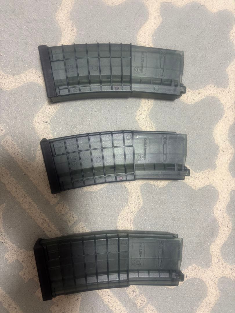 トレポン用　マガジン　透明グレー 3個セット