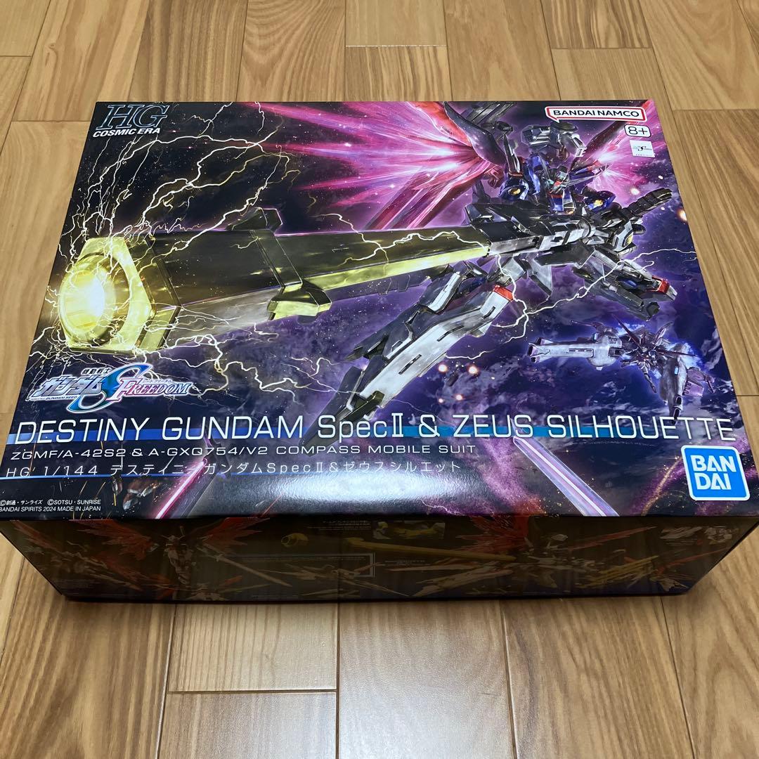 HG デスティニーガンダムSpecII&ゼウスシルエット バンダイ