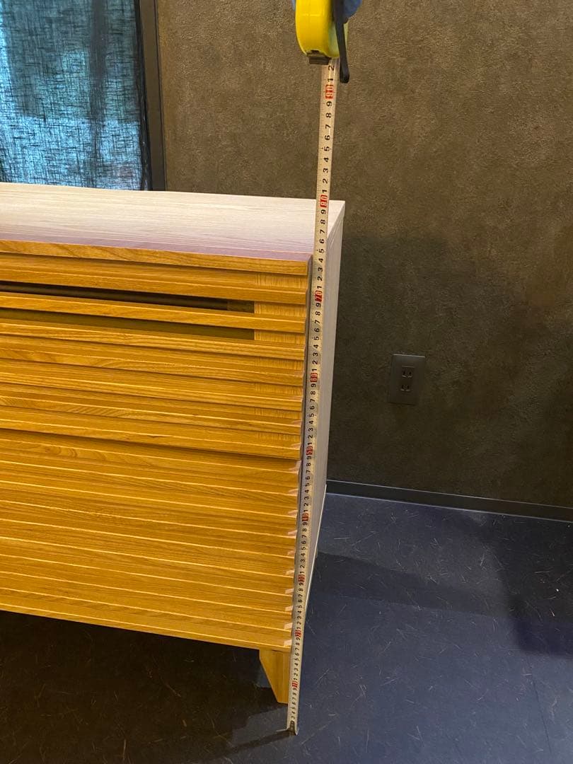 【引き取り限定】北欧風 木製キャビネット サイドボード 収納棚