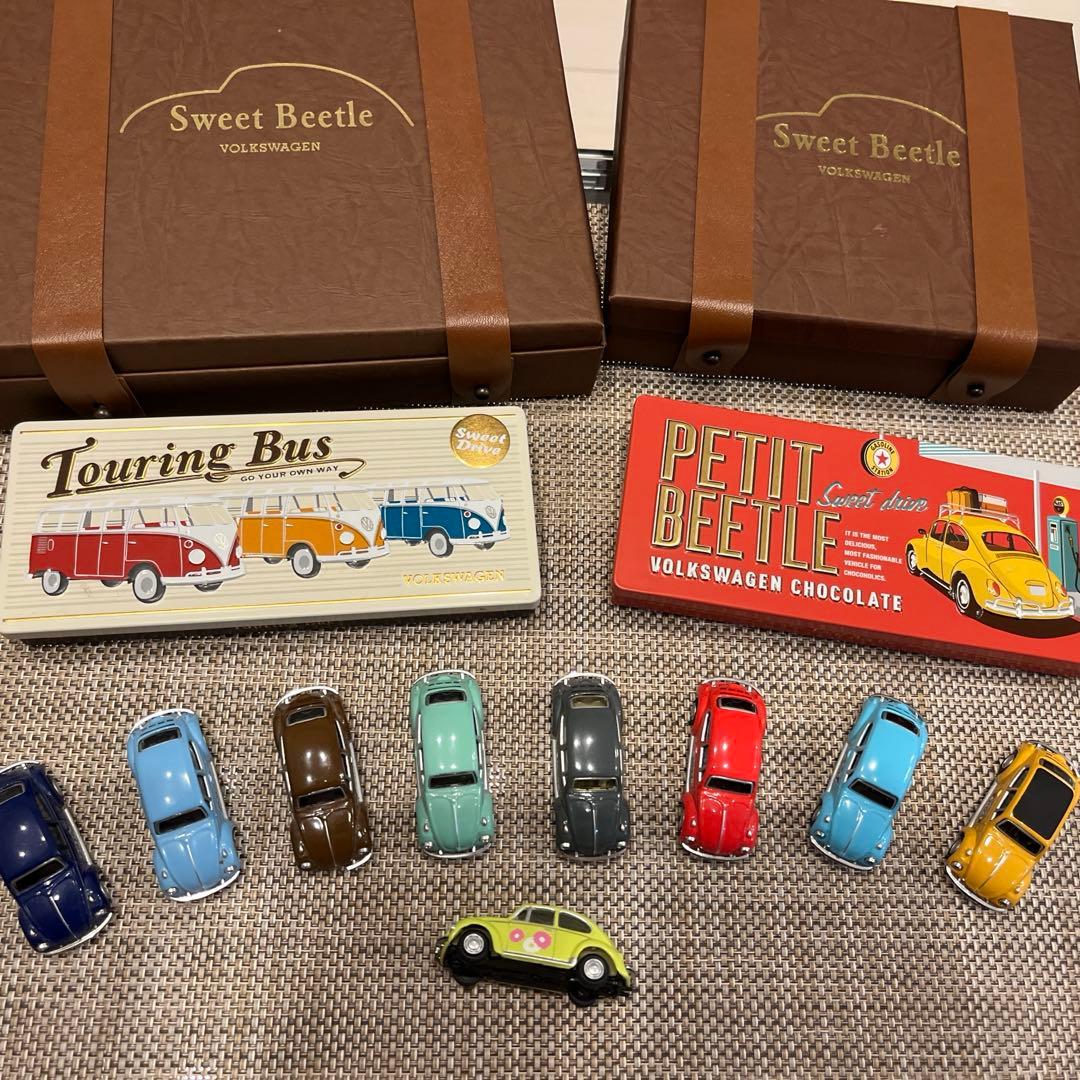 2016〜2023、花柄、Volkswagen Beetle ミニカー9点セット