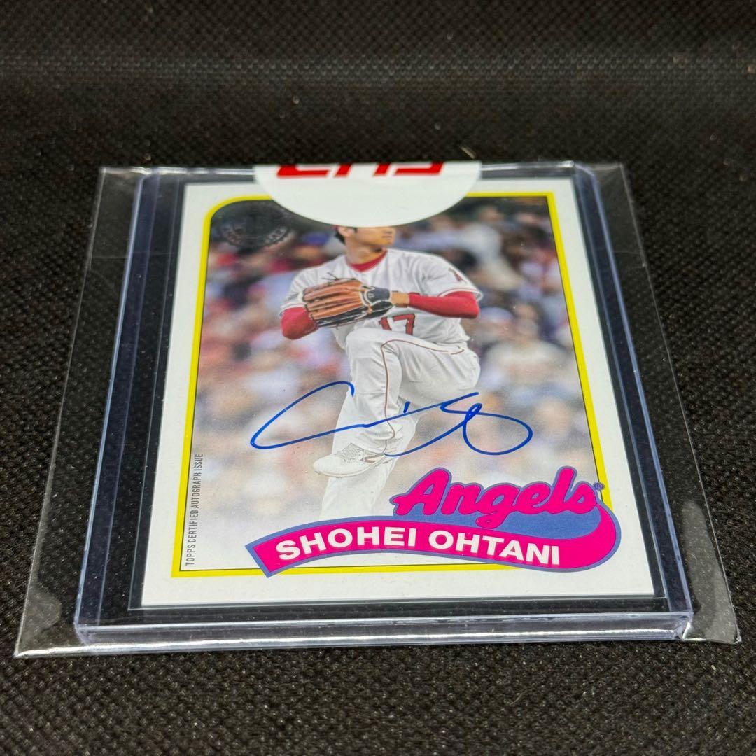 2024 Topps Baseball 大谷翔平 直筆サインカード 1989