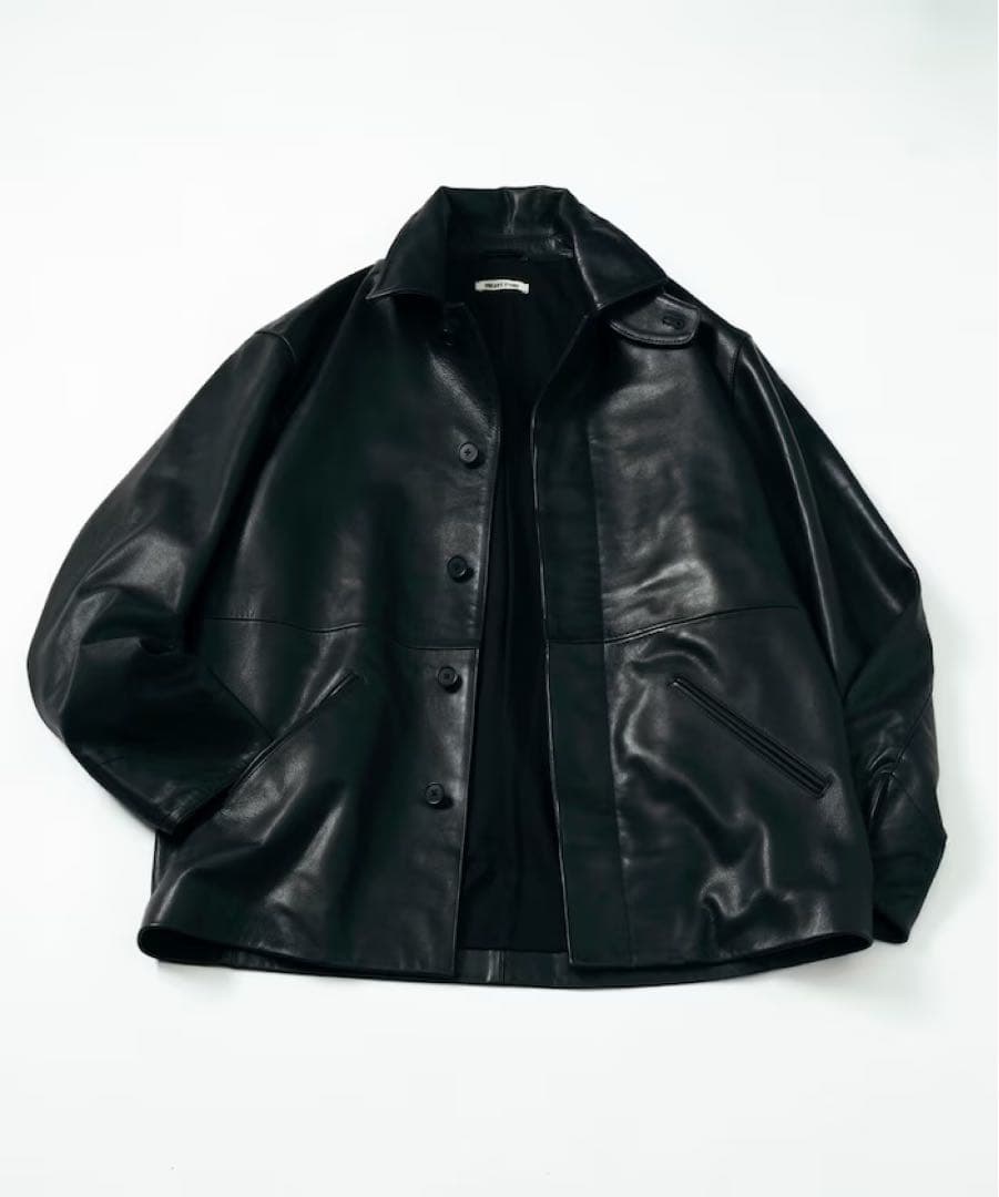 FREAK'S STORE Calf Leather ミニマル カーコート