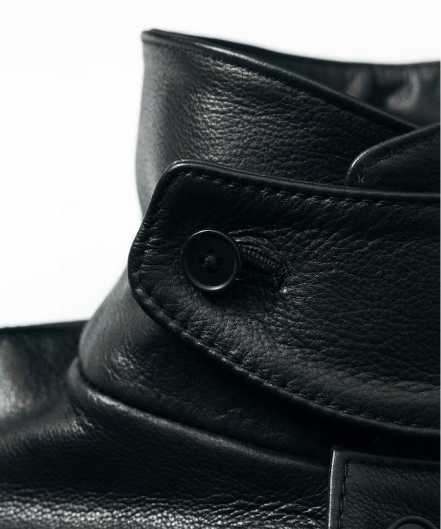 FREAK'S STORE Calf Leather ミニマル カーコート