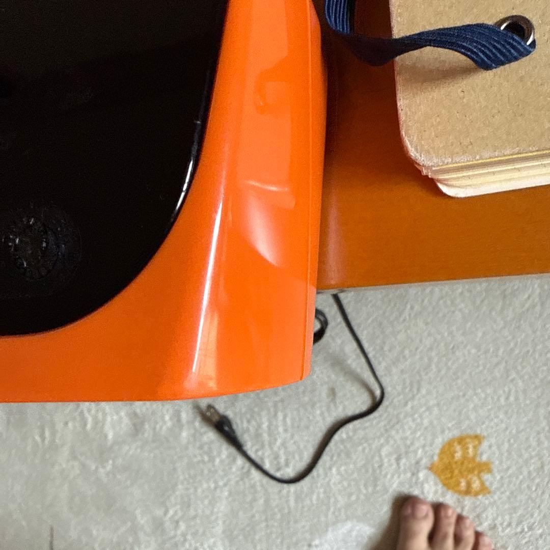 LUMITIME デジタル置時計 オレンジ