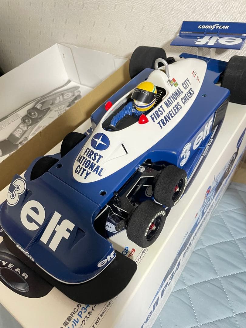 タミヤ　1/10 6輪　タイレル　P34 メカなし