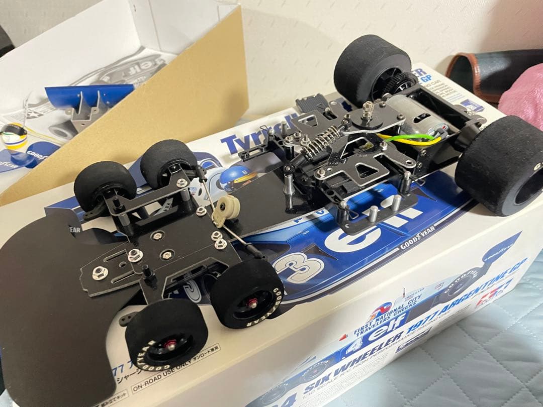 タミヤ　1/10 6輪　タイレル　P34 メカなし