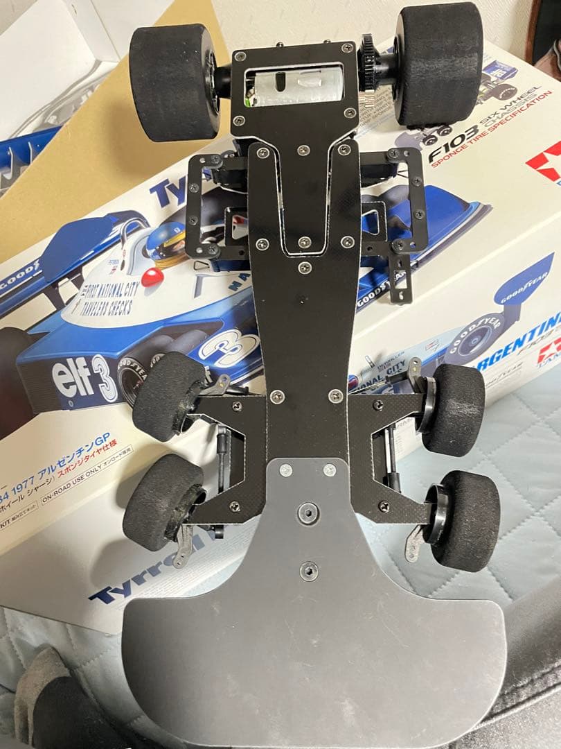 タミヤ　1/10 6輪　タイレル　P34 メカなし