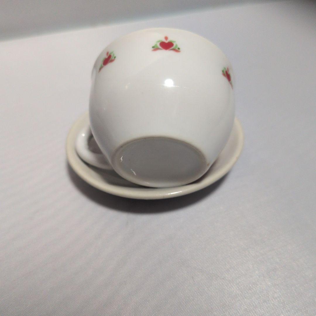 ドイツ製 ロイターポーセリン ミニチュア ポット ティーカップ