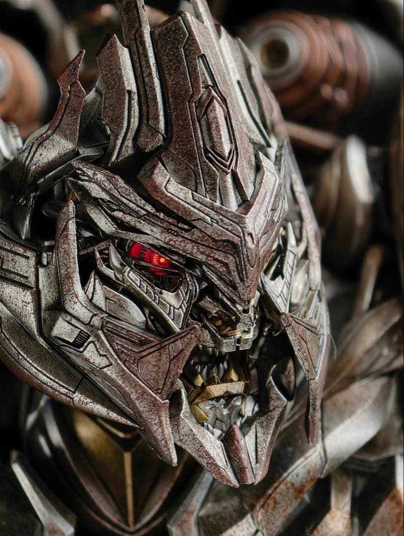 超稀有！老八製dlxメガトロン用ヘード