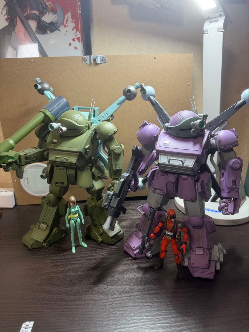 DMZ ボトムズ　スコープドッグSAのメルキアカラー（限定）セット