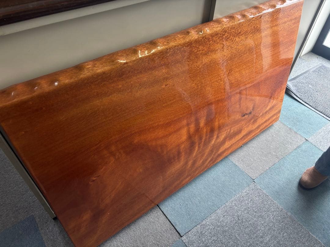 テーブル　1枚板　桜の木　ローテーブル