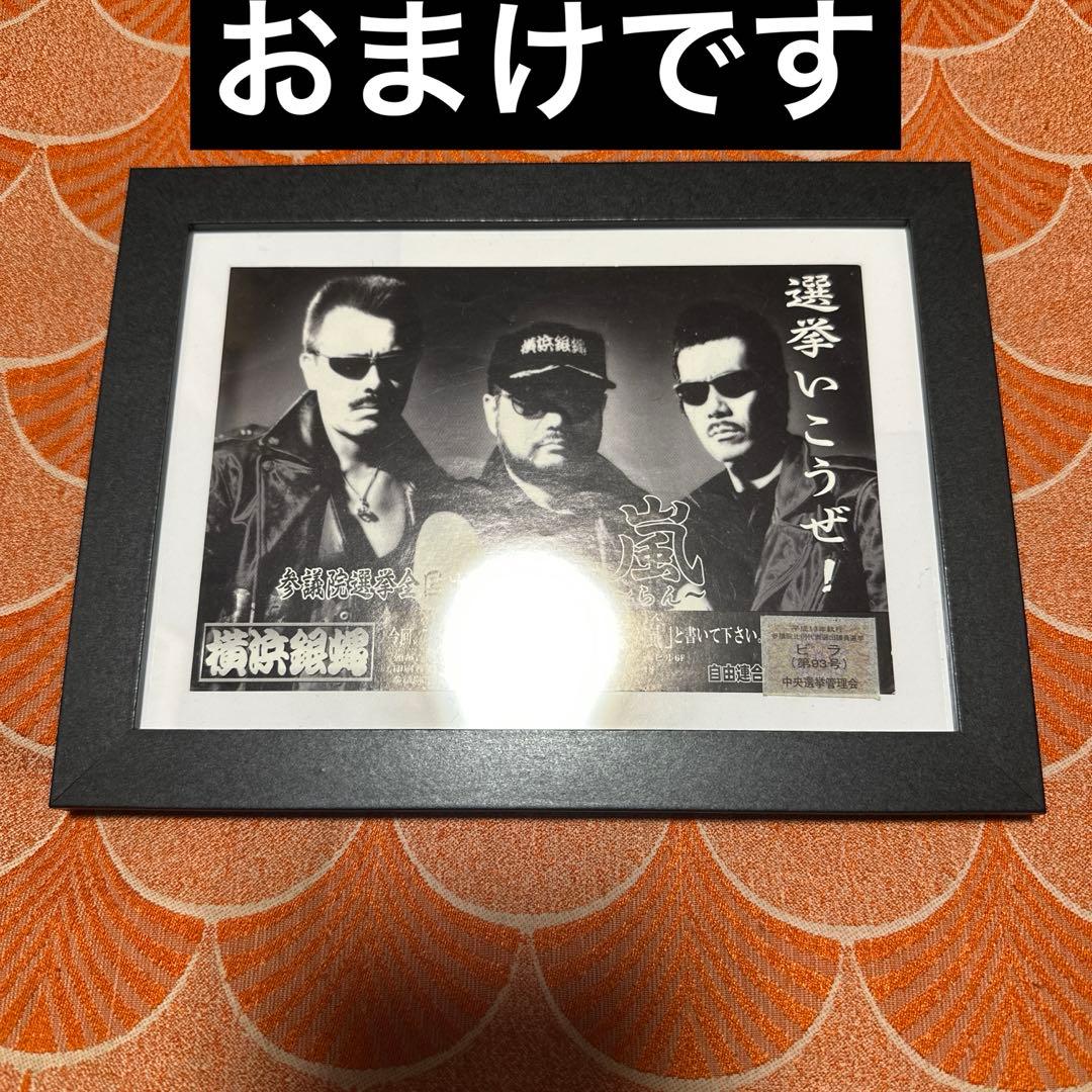 横浜銀蝿　ピックセット　8点　額装付き　おまとめ　おまけ付き