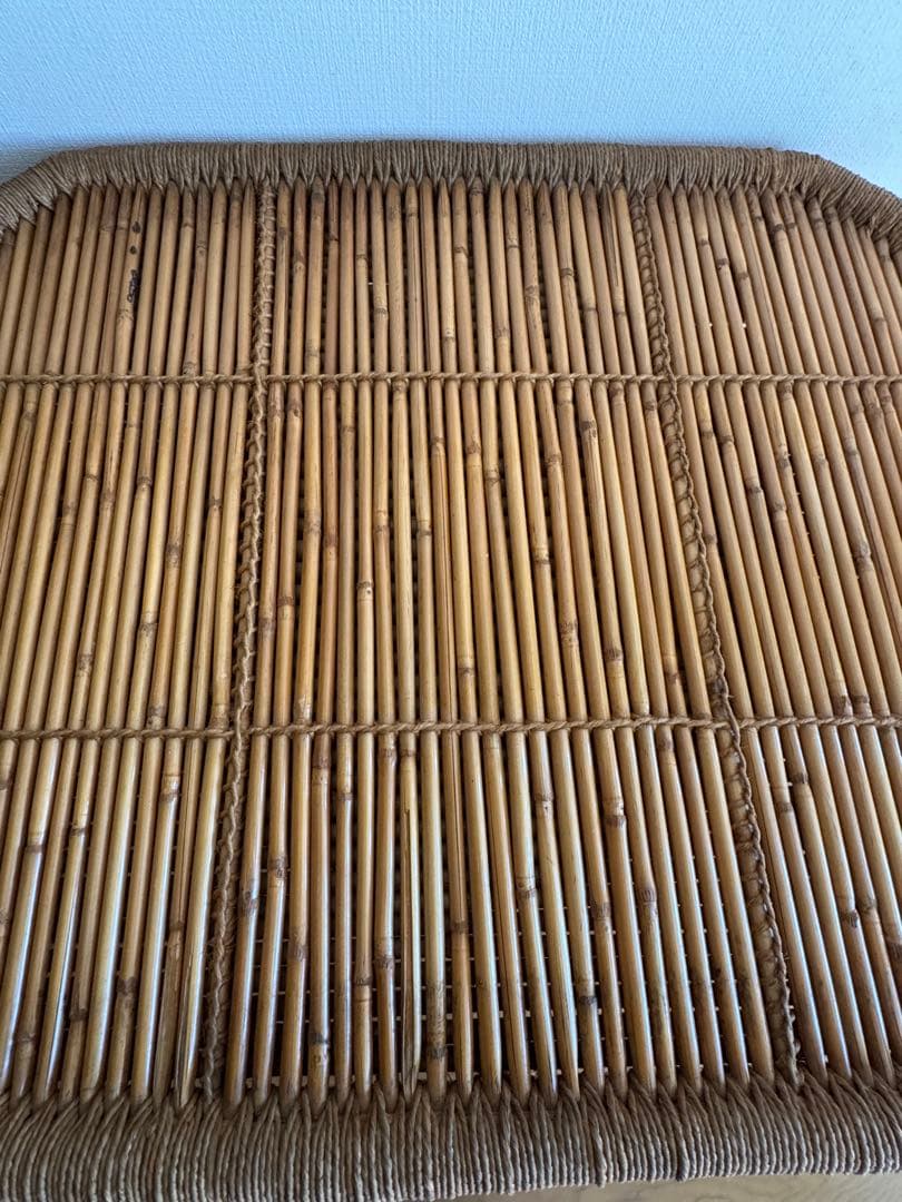 希少激レア！　ラタンテーブル　アンティーク