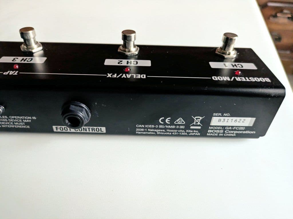 Roland BOSS GA-FC フットコントローラー ギターアンプ用