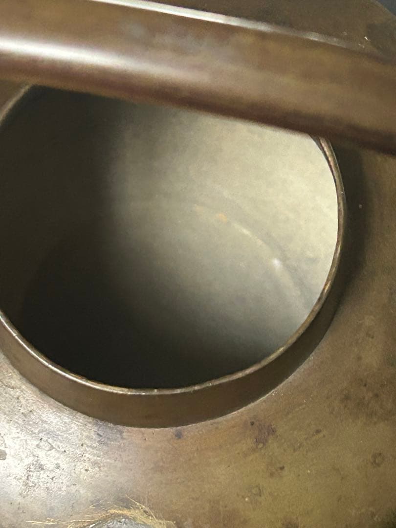 中国古玩急須　煎茶道具　煎茶道　煎茶　金属　鉄瓶　骨董　アンティーク