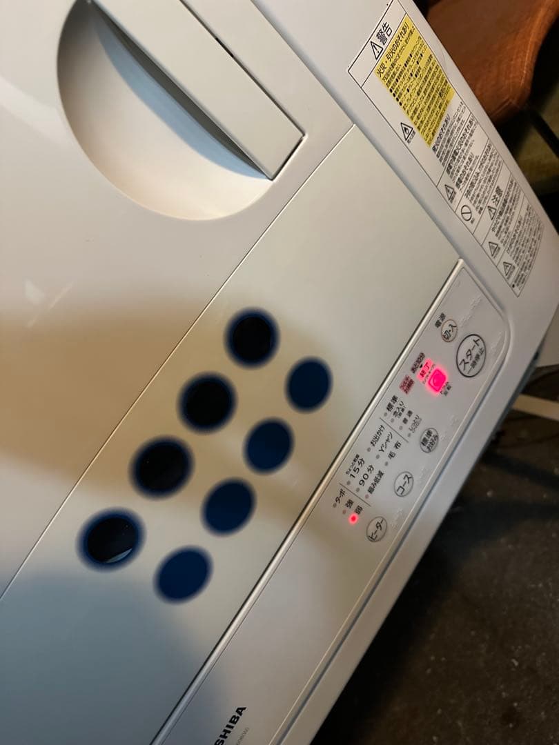 東芝 ED-608-W 衣類乾燥機 乾燥容量　スタンド付