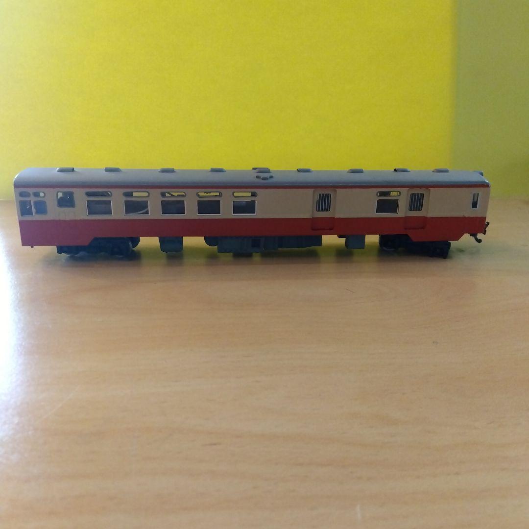 鉄道模型 HO キハユニ18 モーター付き レール6本オマケつき