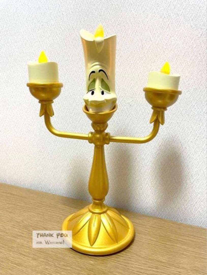 美女と野獣ルミエールledライトアップフィギュアランタン