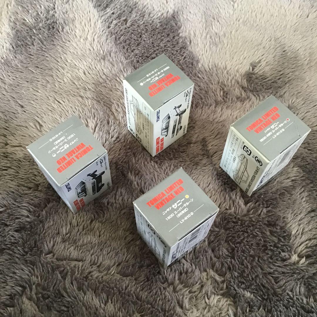 TOMICA LIMITED VINTAGE NEO 日産サニー4台セット