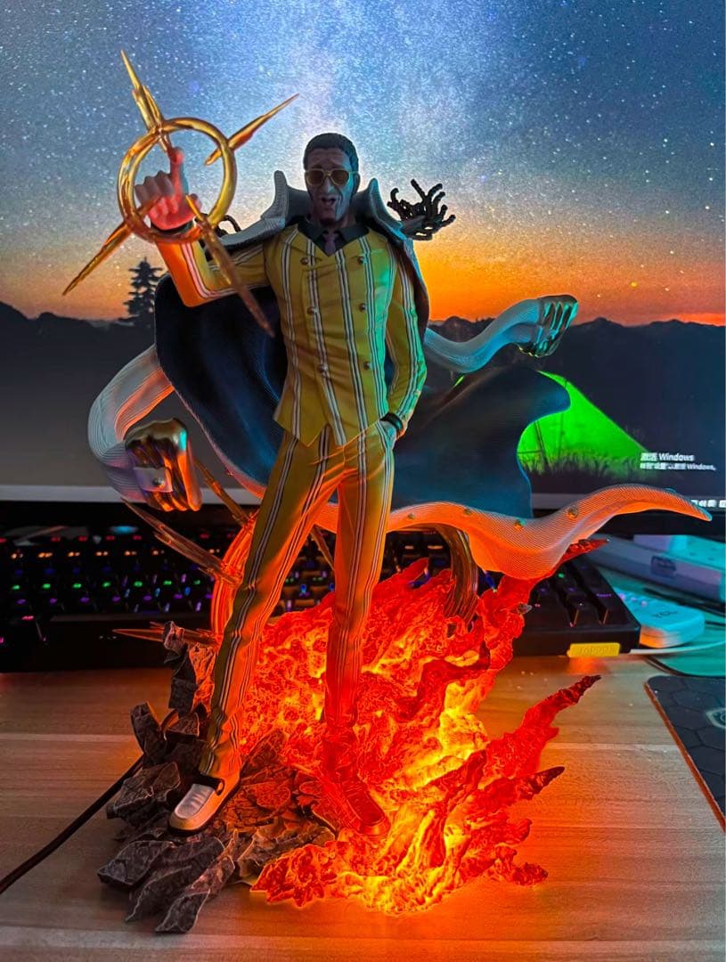 ワンピース 黄猿【海軍本部大将】 フィギュア ガレージキットpop 1/8サイズ