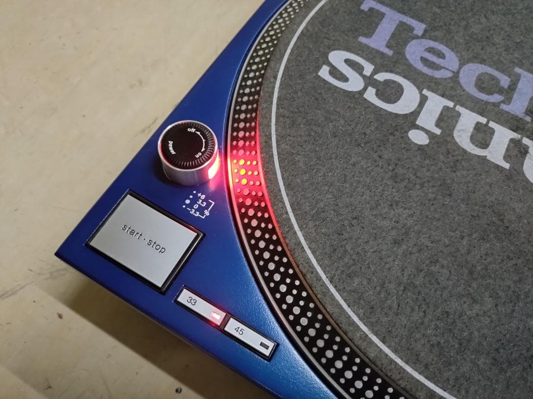 美品！レア！ネイビー！ Technics SL-1200 MK3D 2台セット！