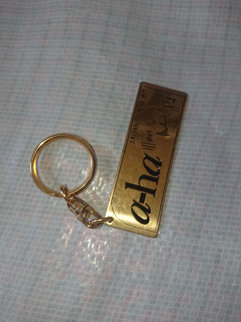 a-ha キーホルダー JAPAN TOUR 1987