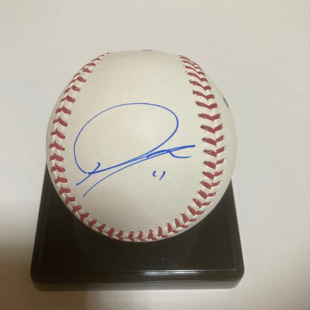 MLB公式球　大谷翔平　山本由伸　佐々木朗希　直筆サインボール　新品ケース付