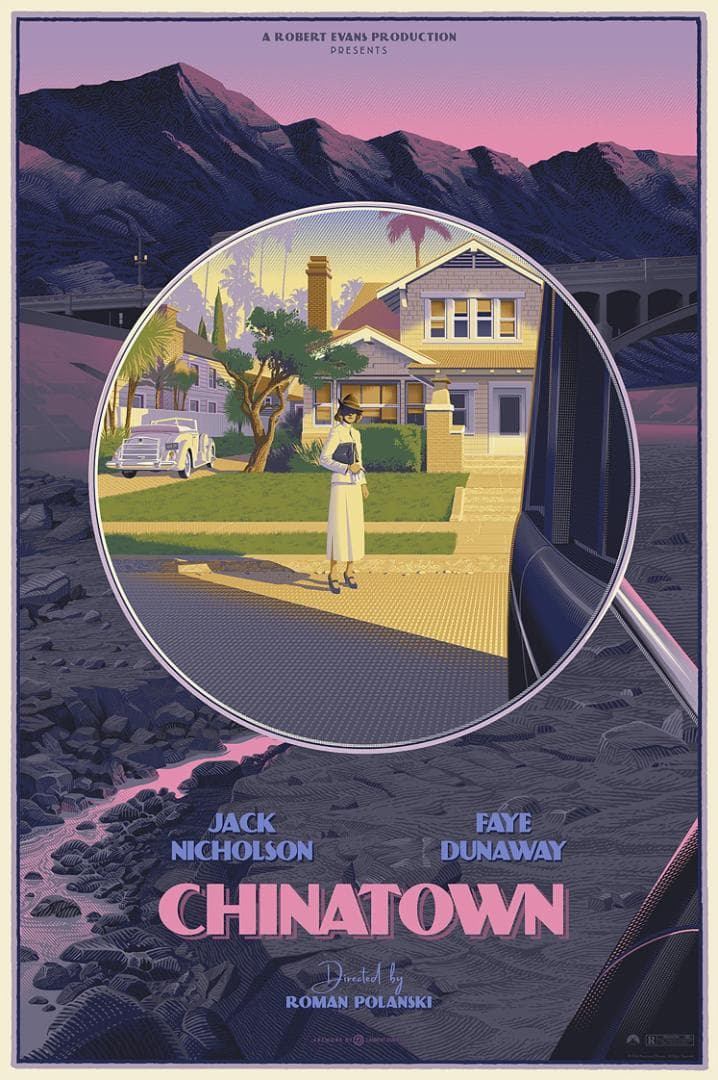 世界限定 500枚 チャイナタウン シルクスクリーン ポスター