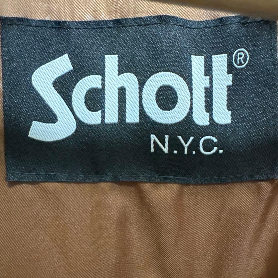 い*じ様 【美品・定価7万】Schott JS別注 スエードファラオコート 36