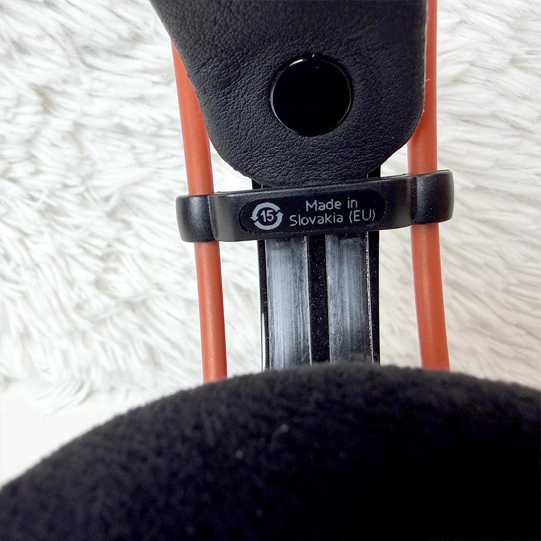 AKG K712 PRO 有線ヘッドフォン ブラック×オレンジ