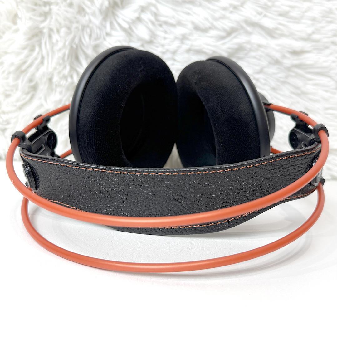 AKG K712 PRO 有線ヘッドフォン ブラック×オレンジ