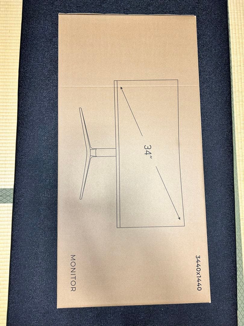 cocopar モニター 34インチ UWQHD ウルトラワイドHG-4K34C