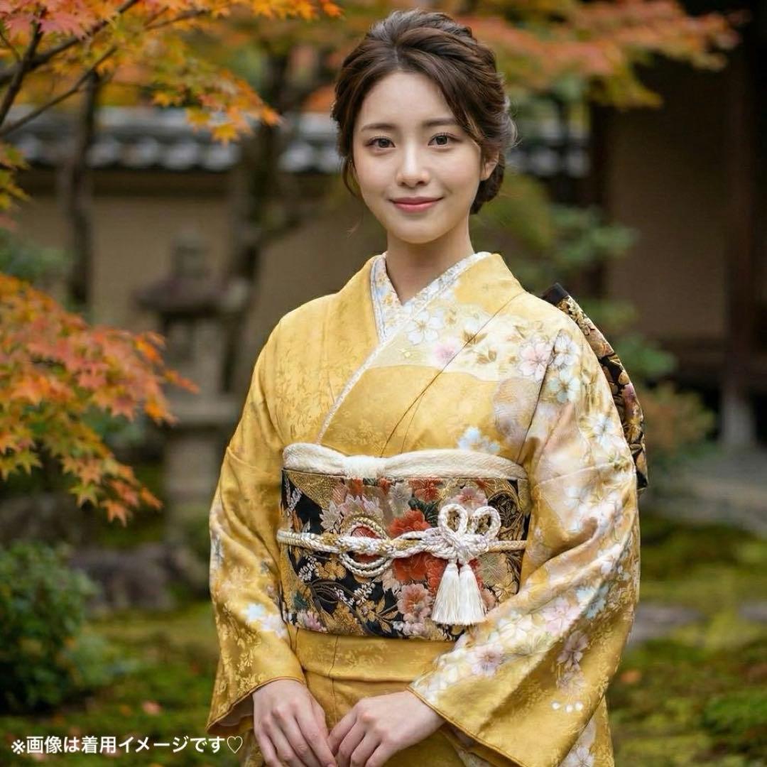 麗らかな春の風　振袖フルセット　成人式前撮り謝恩会